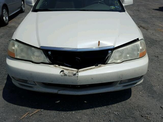 19UUA56813A071393 - 2003 ACURA 3.2TL TYPE WHITE photo 9