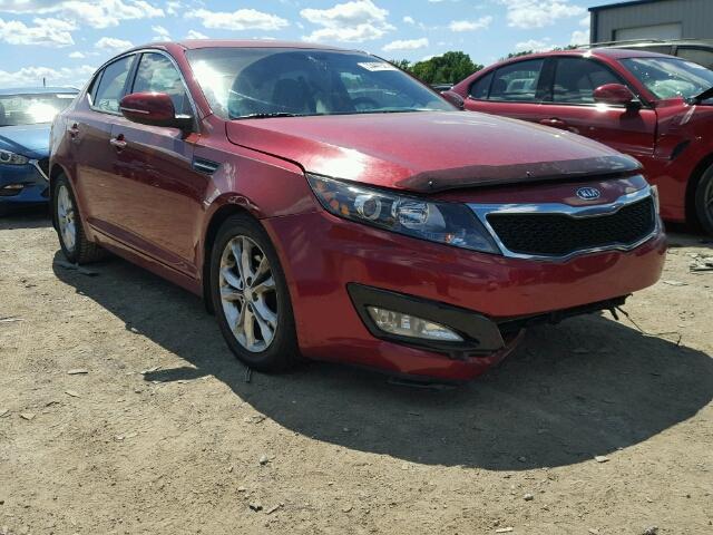 5XXGN4A79CG064186 - 2012 KIA OPTIMA EX RED photo 1