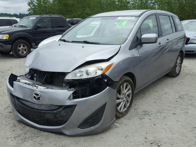 JM1CW2BL6C0106682 - 2012 MAZDA 5 SILVER photo 2