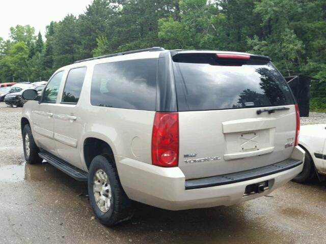 1GKFK16387J297247 - 2007 GMC YUKON XL K TAN photo 3