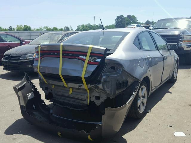 1C3CDFFA5GD765460 - 2016 DODGE DART SXT S SILVER photo 4