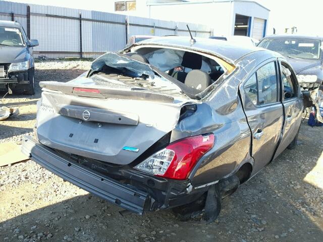 3N1CN7AP9EK464362 - 2014 NISSAN VERSA S SILVER photo 10