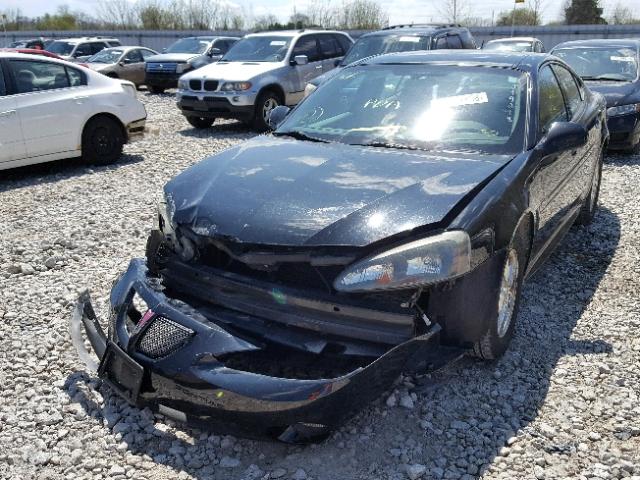 2G2WP552661299248 - 2006 PONTIAC GRAND PRIX BLACK photo 2