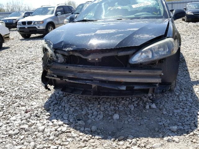 2G2WP552661299248 - 2006 PONTIAC GRAND PRIX BLACK photo 9