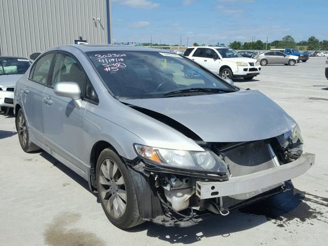 2HGFA16919H329335 - 2009 HONDA CIVIC EXL Gümüş foto 1