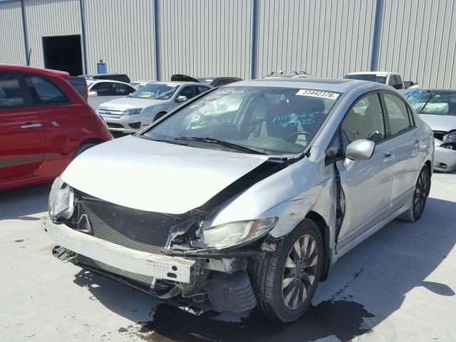 2HGFA16919H329335 - 2009 HONDA CIVIC EXL Gümüş foto 2