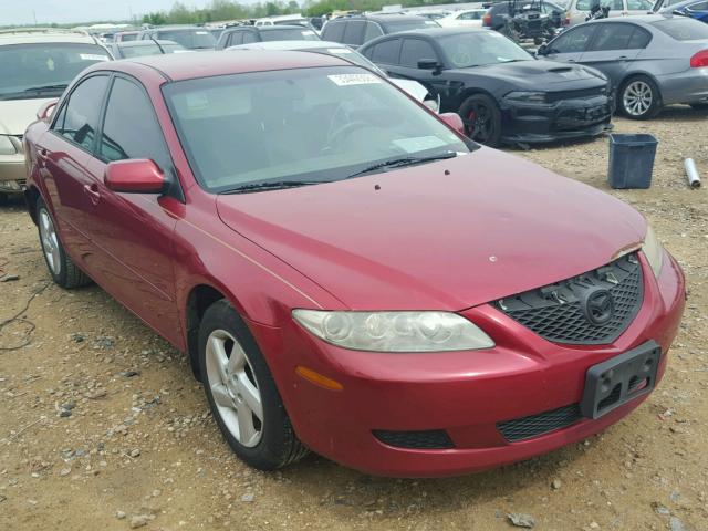 1YVFP80C845N19041 - 2004 MAZDA 6 I Rojo foto 1