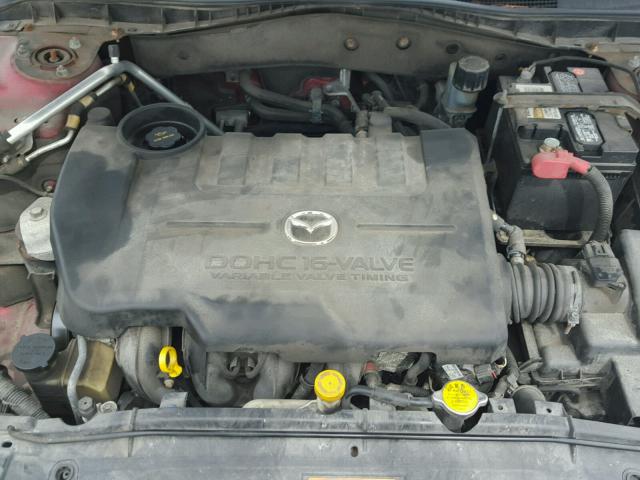 1YVFP80C845N19041 - 2004 MAZDA 6 I Rojo foto 7