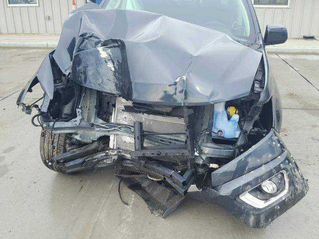 1GCGTCEN1J1172061 - 2018 CHEVROLET COLORADO L BLUE photo 9