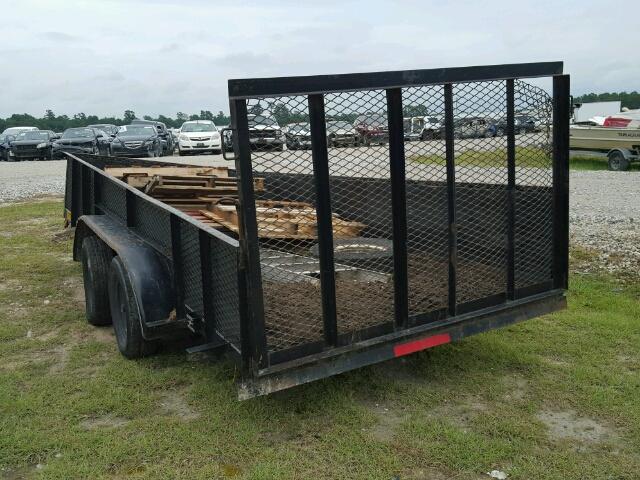 5LCLB1422E1033802 - 2014 UTILITY TRAILER BLACK photo 3