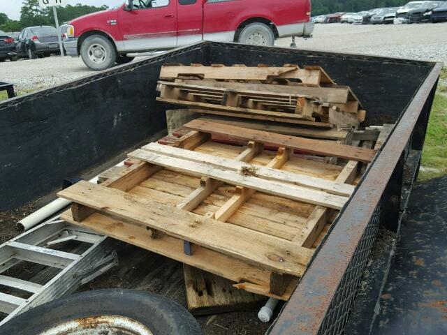 5LCLB1422E1033802 - 2014 UTILITY TRAILER BLACK photo 5