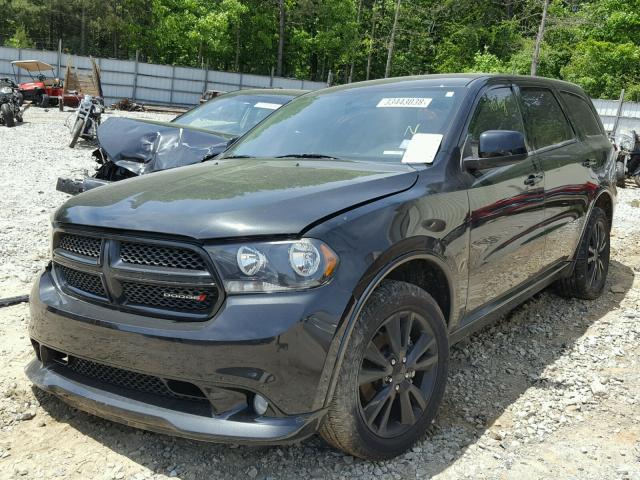 1C4RDJAG4DC688375 - 2013 DODGE DURANGO SX BLACK photo 2