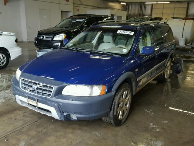 YV4SZ592461229037 - 2006 VOLVO XC70 BLUE photo 2