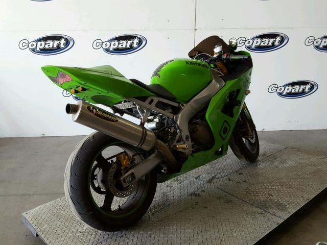 JKBZXJB114A033691 - 2004 KAWASAKI ZX636 B1 GREEN photo 4