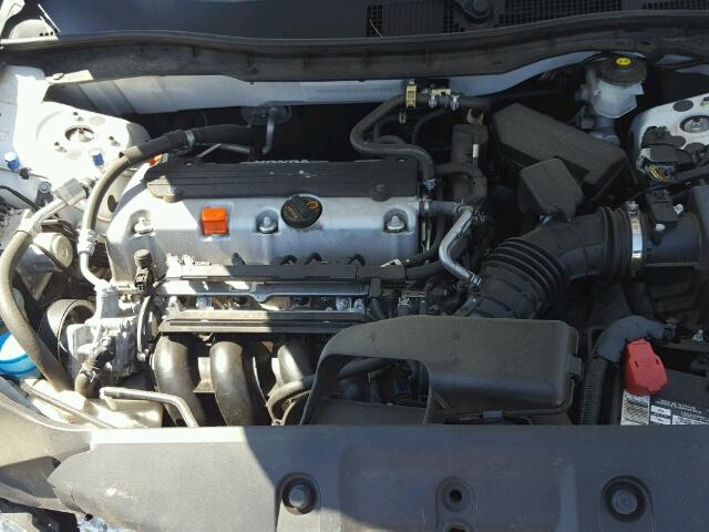 1HGCP2F3XBA126189 - 2011 HONDA ACCORD LX WHITE photo 7