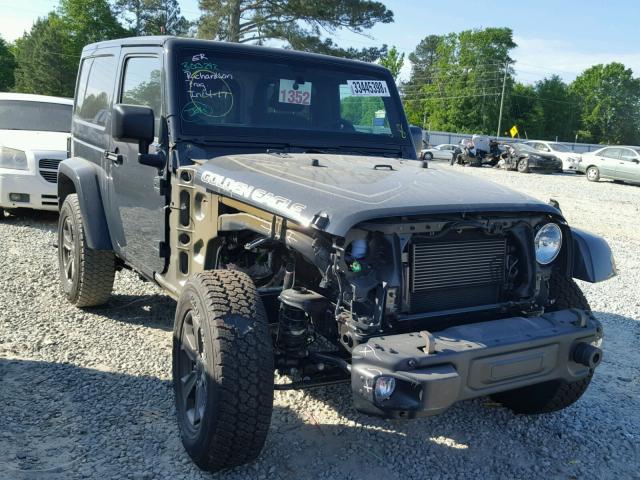 1C4AJWAG2JL924908 - 2018 JEEP WRANGLER S GRAY photo 1
