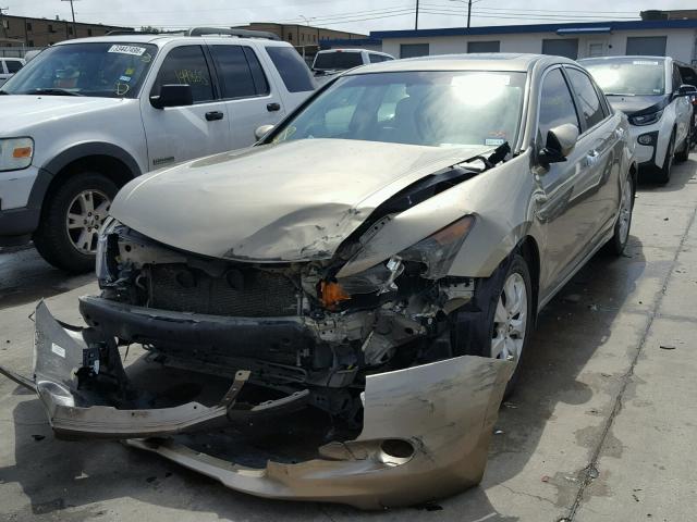 1HGCP3F8XAA013679 - 2010 HONDA ACCORD EXL GOLD photo 2