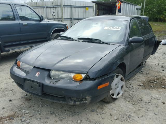 1G8ZH5284YZ264176 - 2000 SATURN SL1 GRAY photo 2