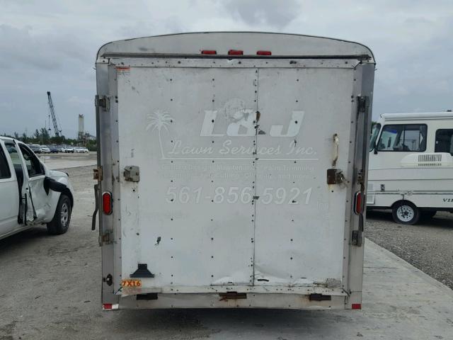 4YMCL16258G047978 - 2008 CARR TRAILER WHITE photo 5