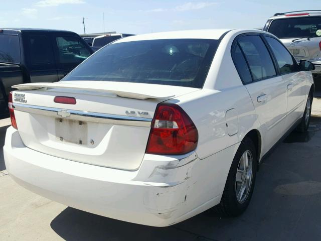 1G1ZT54815F146237 - 2005 CHEVROLET MALIBU LS 白色 照片 4