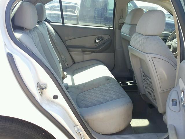 1G1ZT54815F146237 - 2005 CHEVROLET MALIBU LS 白色 照片 6