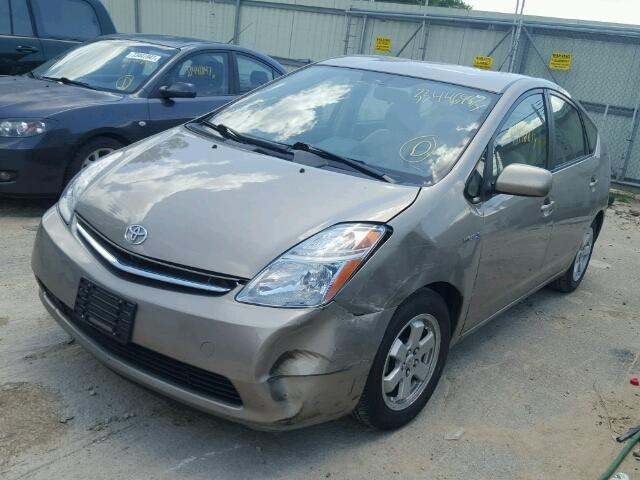 JTDKB20U983345832 - 2008 TOYOTA PRIUS SILVER photo 2