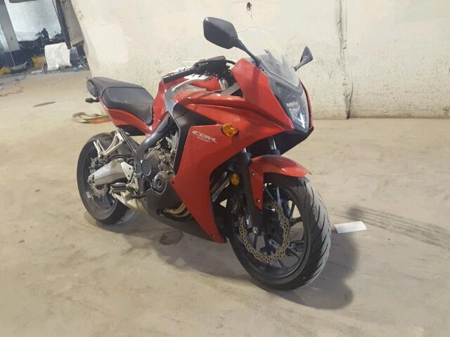 MLHRC7405F5100265 - 2015 HONDA CBR650 F RED photo 1