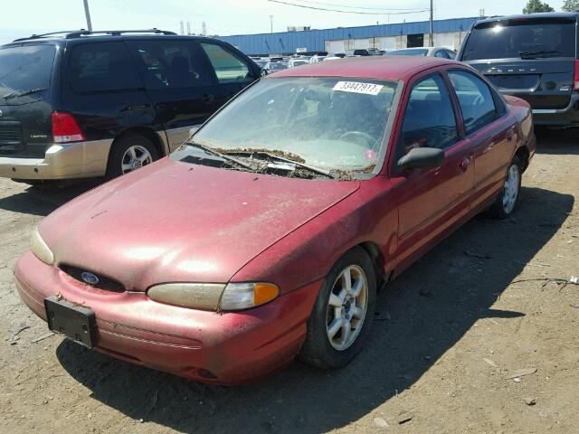 3FALP6533VM115152 - 1997 FORD CONTOUR BA MAROON photo 2