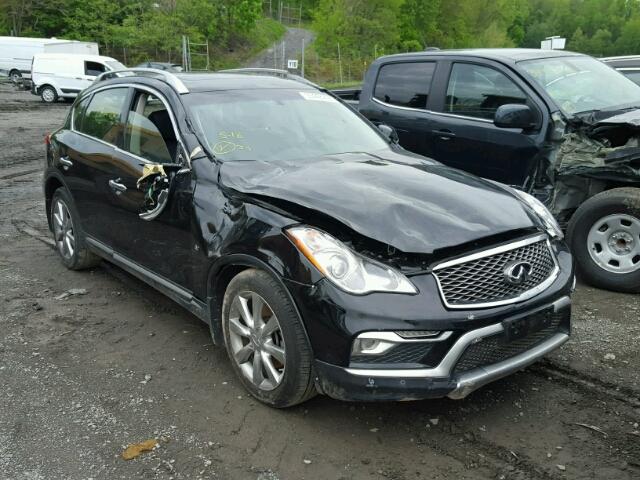 JN1BJ0RR6HM402670 - 2017 INFINITI QX50 BLACK photo 1