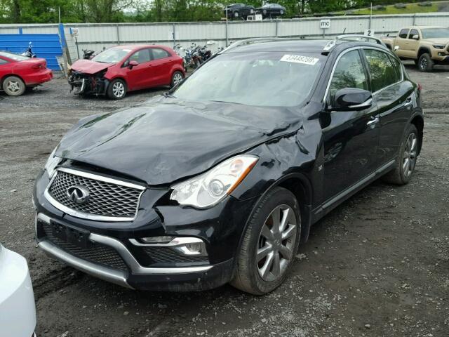 JN1BJ0RR6HM402670 - 2017 INFINITI QX50 BLACK photo 2