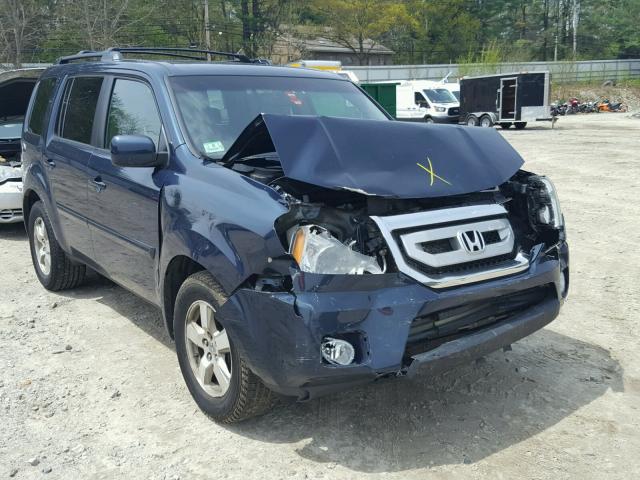 5FNYF48639B033266 - 2009 HONDA PILOT EXL GRAY photo 1