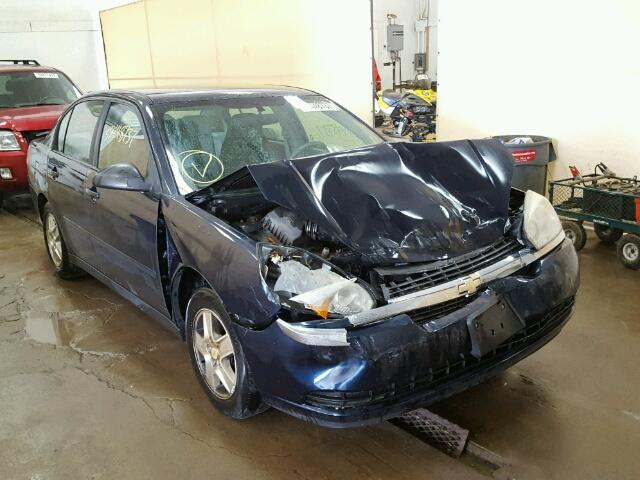 1G1ZT528X5F339392 - 2005 CHEVROLET MALIBU LS ლურჯი ფოტო 1