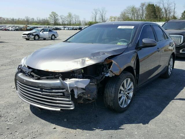 4T4BF1FK9GR522314 - 2016 TOYOTA CAMRY LE BLACK photo 2