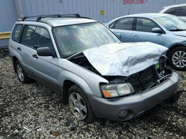 JF1SG65664H711171 - 2004 SUBARU FORESTER 2 SILVER photo 1