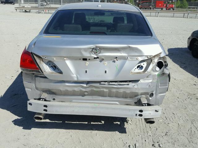 4T1BK3DB9CU461268 - 2012 TOYOTA AVALON BAS SILVER photo 9