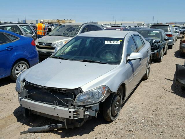 1G1ZC5E00CF334138 - 2012 CHEVROLET MALIBU 1LT 银色 照片 2