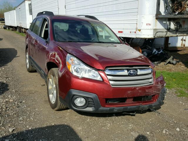 4S4BRCCC2D3256100 - 2013 SUBARU OUTBACK 2. RED photo 1