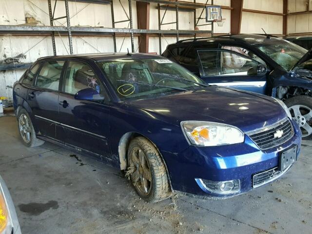 1G1ZU63836F249620 - 2006 CHEVROLET MALIBU MAX BLUE photo 1