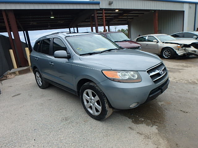 5NMSH13E07H037560 - 2007 HYUNDAI SANTA FE S BLUE photo 1