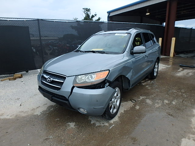 5NMSH13E07H037560 - 2007 HYUNDAI SANTA FE S BLUE photo 2