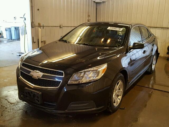 1G11B5SAXDF253209 - 2013 CHEVROLET MALIBU LS შავი ფოტო 2