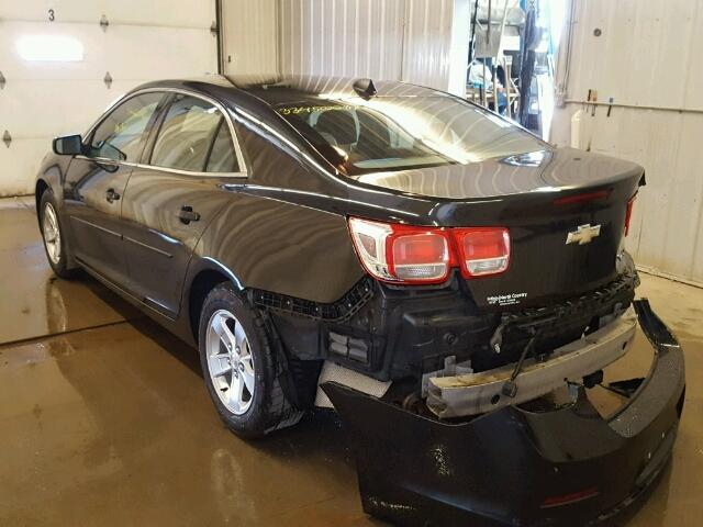 1G11B5SAXDF253209 - 2013 CHEVROLET MALIBU LS შავი ფოტო 3