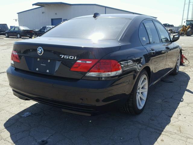 WBAHL83596DT00621 - 2006 BMW 750 I BLACK photo 4