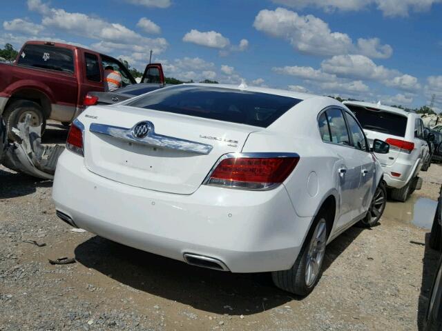 1G4GE5E34CF182945 - 2012 BUICK LACROSSE P WHITE photo 4