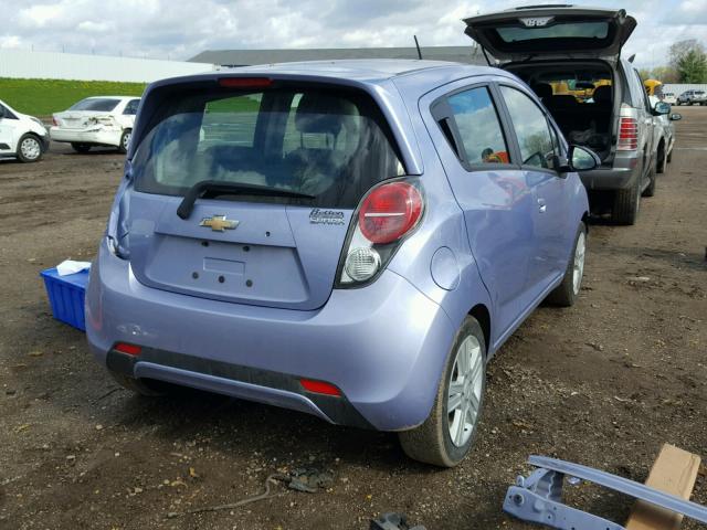 KL8CB6S95FC754520 - 2015 CHEVROLET SPARK LS SILVER photo 4