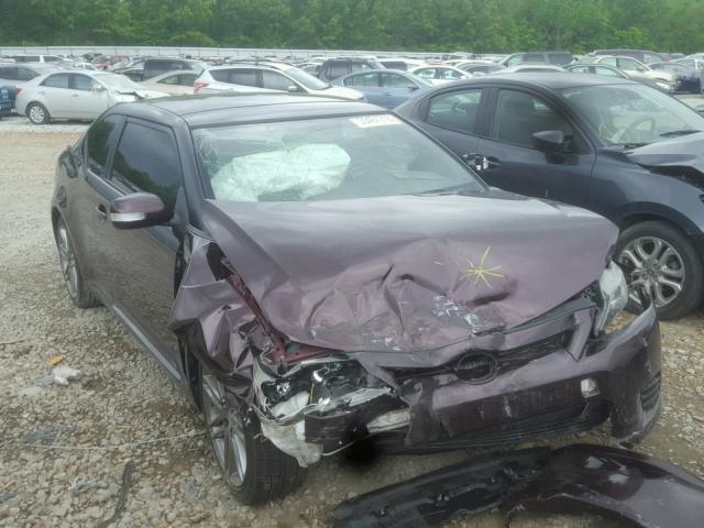 JTKJF5C78C3032974 - 2012 TOYOTA SCION TC 栗色 照片 1