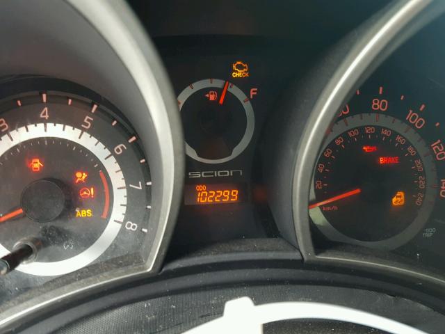JTKJF5C78C3032974 - 2012 TOYOTA SCION TC 栗色 照片 8