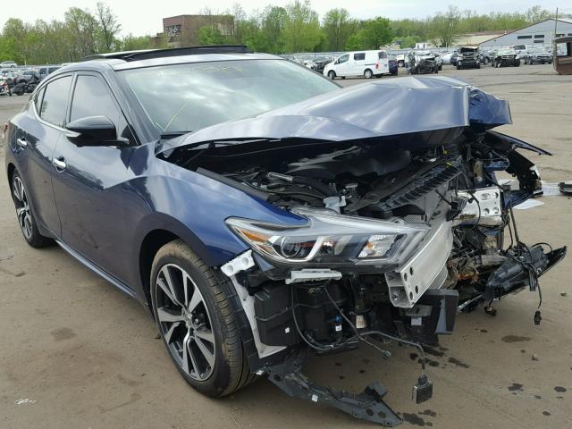 1N4AA6AP6HC364780 - 2017 NISSAN MAXIMA 3.5 BLUE photo 1