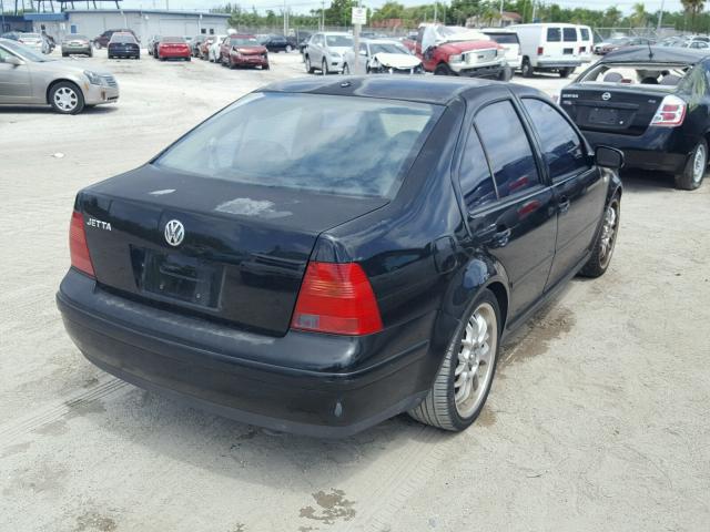 3VWSK69M33M119803 - 2003 VOLKSWAGEN JETTA GLS BLACK photo 4