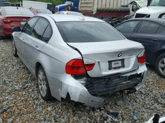 WBAVC93597KX59959 - 2007 BMW 328 XI SILVER photo 3